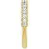 14K Yellow 1 1/8 CTW Natural Diamond Anniversary Band