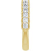 14K Yellow Gold 1 1/8 CTW Natural Diamond Anniversary Band