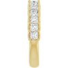 14K Yellow Gold 1 1/8 CTW Natural Diamond Anniversary Band