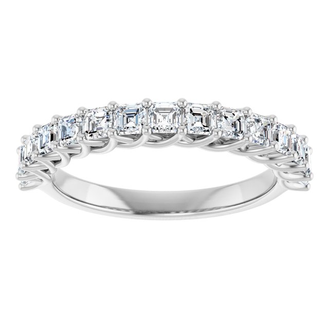 14K Yellow 1 1/8 CTW Natural Diamond Anniversary Band