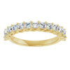 14K Yellow 1 1/8 CTW Natural Diamond Anniversary Band