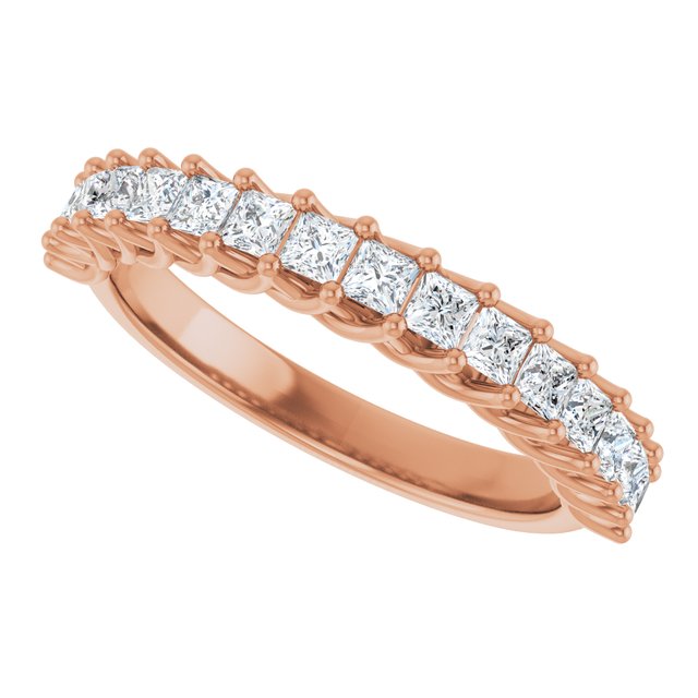 14K Yellow Gold 1 1/8 CTW Natural Diamond Anniversary Band