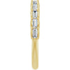 14K Yellow Gold 1 1/8 CTW Natural Diamond Anniversary Band