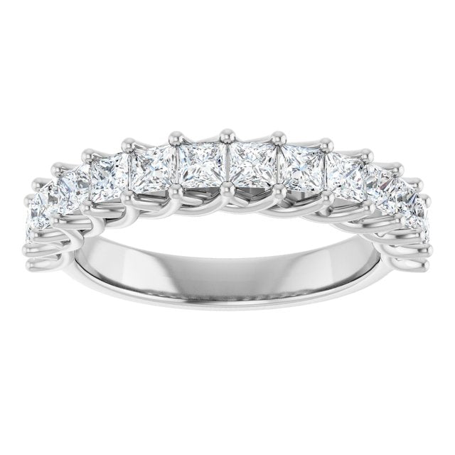 14K Yellow 1 1/8 CTW Natural Diamond Anniversary Band