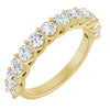 14K Yellow Gold 1 1/8 CTW Natural Diamond Anniversary Band