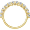 14K Yellow 1 1/8 CTW Natural Diamond Anniversary Band