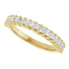 14K Yellow 1 1/8 CTW Natural Diamond Anniversary Band