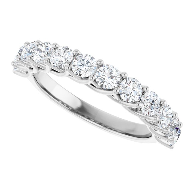 14K Yellow 1 1/8 CTW Natural Diamond Anniversary Band