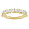 14K Yellow 1 1/8 CTW Natural Diamond Anniversary Band