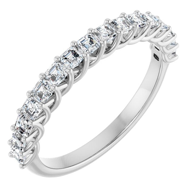 14K Yellow 1 1/8 CTW Natural Diamond Anniversary Band