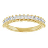 14K Yellow 1 1/8 CTW Natural Diamond Anniversary Band