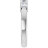 14K White Gold Diamond Anniversary Band – 5/8 Carat Elegance