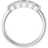 14K White Gold Diamond Anniversary Band – 5/8 Carat Elegance