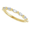 14K Rose 1/3 CTW Natural Diamond Anniversary Band