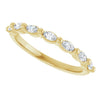 14K Rose 1/3 CTW Natural Diamond Anniversary Band