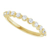 14K Rose 1/3 CTW Natural Diamond Anniversary Band