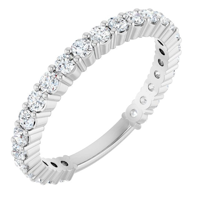 14K Yellow 3/4 CTW Natural Diamond Anniversary Band