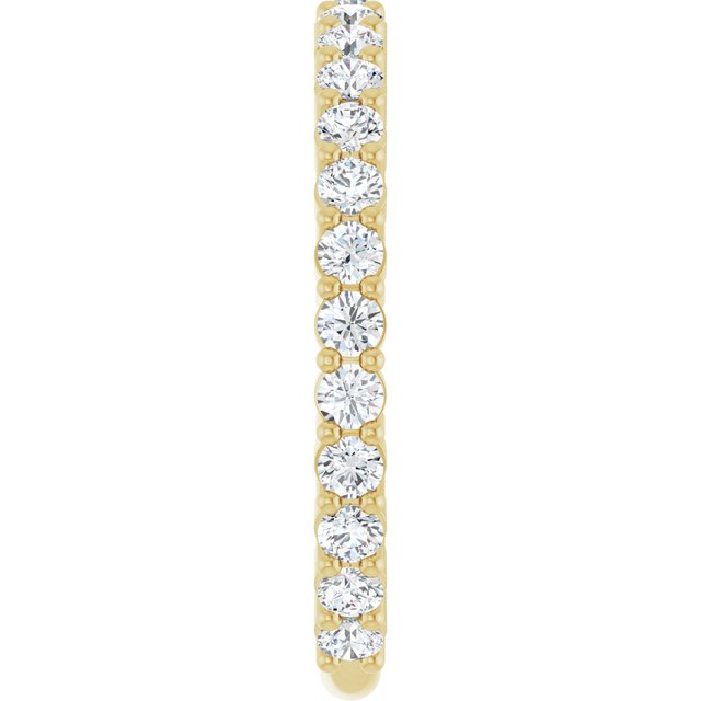 14K Yellow 3/4 CTW Natural Diamond Anniversary Band