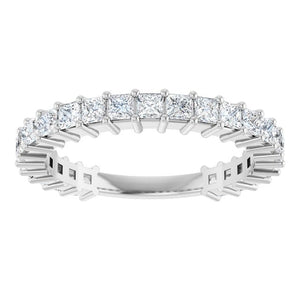 14K Yellow Gold 3/4 CTW Round Natural Diamond Anniversary Band