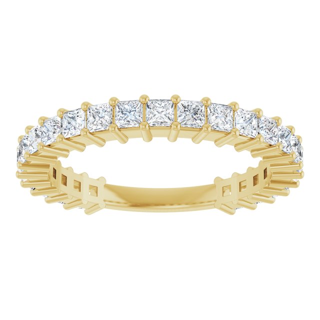 14K Yellow 3/4 CTW Natural Diamond Anniversary Band