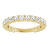 14K Yellow Gold 3/4 CTW Natural Diamond Anniversary Band