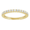 14K Yellow Gold 3/4 CTW Natural Diamond Anniversary Band