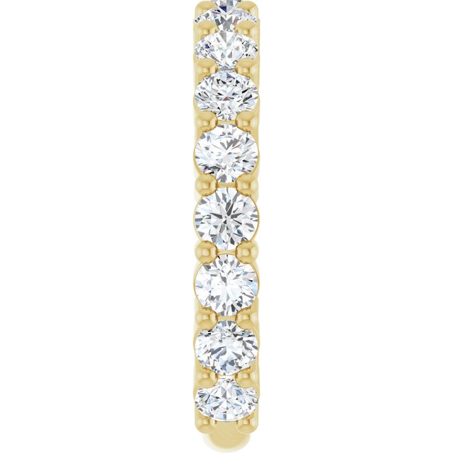 14K Yellow 3/4 CTW Natural Diamond Anniversary Band