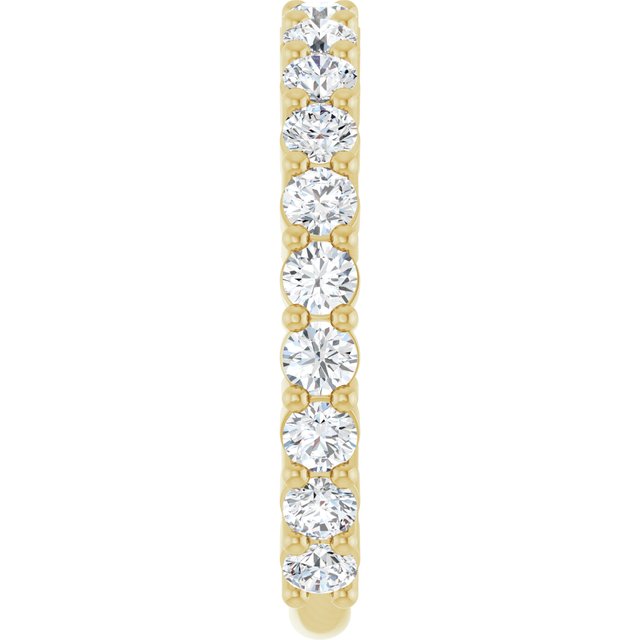 14K Yellow 3/4 CTW Natural Diamond Anniversary Band