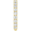 14K Yellow 3/4 CTW Natural Diamond Anniversary Band