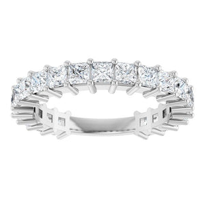 14K Yellow Gold 3/4 CTW Round Natural Diamond Anniversary Band