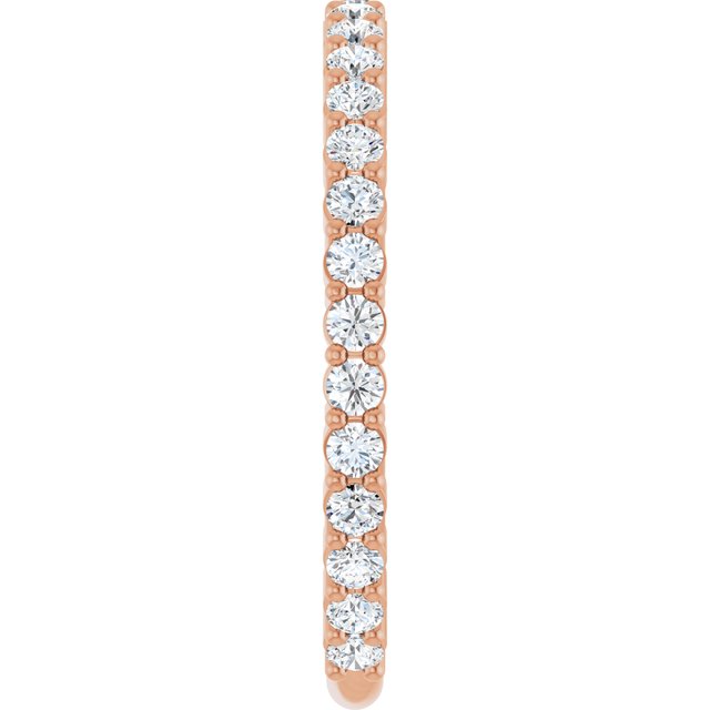 14K Yellow 3/4 CTW Natural Diamond Anniversary Band