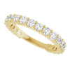 14K Yellow 3/4 CTW Natural Diamond Anniversary Band