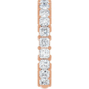 14K Yellow Gold 3/4 CTW Round Natural Diamond Anniversary Band