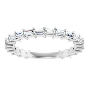 14K Yellow Gold 3/4 CTW Round Natural Diamond Anniversary Band