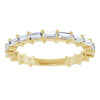 14K Yellow Gold 3/4 CTW Natural Diamond Anniversary Band