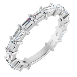 14K Yellow Gold 3/4 CTW Round Natural Diamond Anniversary Band
