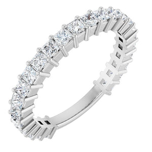 14K Yellow Gold 3/4 CTW Round Natural Diamond Anniversary Band
