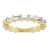 14K Yellow Gold 3/4 CTW Natural Diamond Anniversary Band