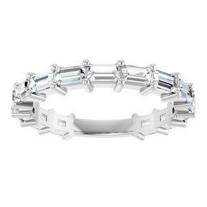 14K Yellow Gold 3/4 CTW Round Natural Diamond Anniversary Band