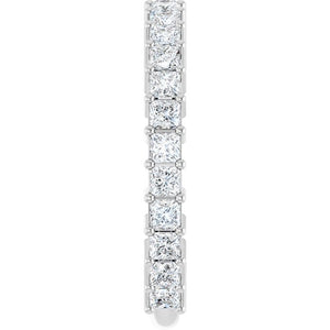 14K Yellow Gold 3/4 CTW Round Natural Diamond Anniversary Band