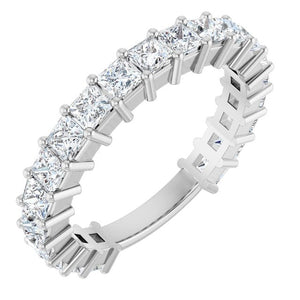 14K Yellow Gold 3/4 CTW Round Natural Diamond Anniversary Band