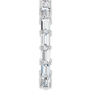 14K Yellow Gold 3/4 CTW Round Natural Diamond Anniversary Band