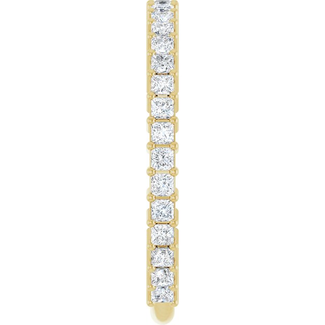 14K Yellow Gold 3/4 CTW Natural Diamond Anniversary Band