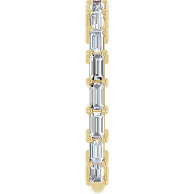 14K Yellow 3/4 CTW Natural Diamond Anniversary Band