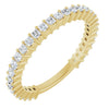 14K Yellow Gold 3/4 CTW Natural Diamond Anniversary Band