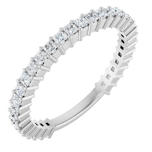 14K Yellow Gold 3/4 CTW Round Natural Diamond Anniversary Band