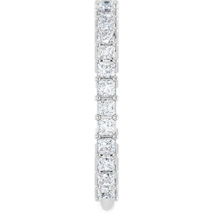 14K Yellow Gold 3/4 CTW Round Natural Diamond Anniversary Band