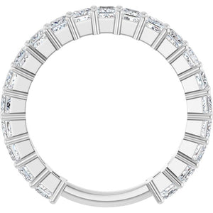 14K Yellow Gold 3/4 CTW Round Natural Diamond Anniversary Band