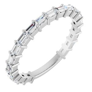 14K Yellow Gold 3/4 CTW Round Natural Diamond Anniversary Band