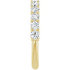 14K Yellow 1/2 CTW Natural Diamond Anniversary Band